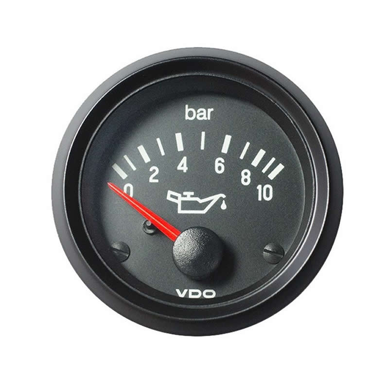 VDO Cockpit Vision Engine oil pressure 10Bar 52mm 24V